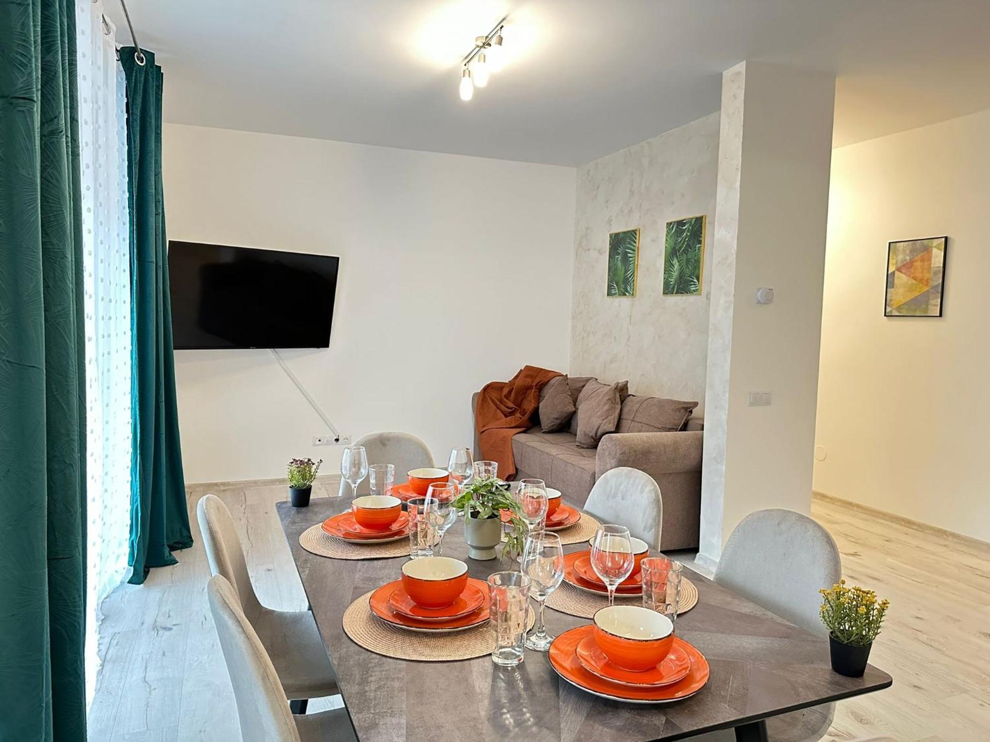 Luxury Apartments Sibiu Near Station And Mall With Parking Exteriér fotografie