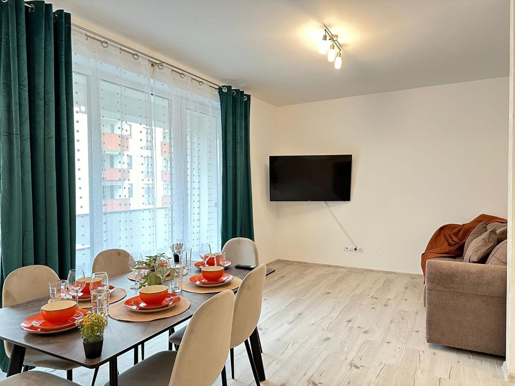 Luxury Apartments Sibiu Near Station And Mall With Parking Exteriér fotografie